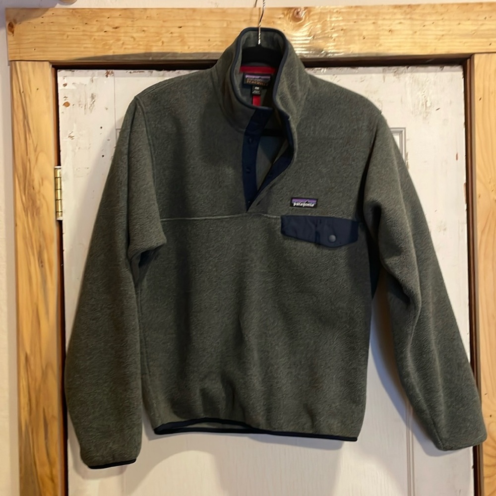 Patagonia Synchilla XXS gray fleece